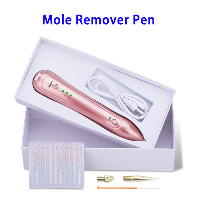 FDA Approved USB Beauty Skin Tag Removal Mole Remover Pen (Rose Gold