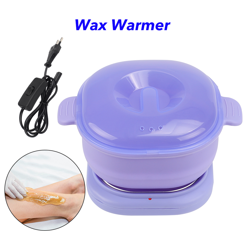 Home Use Electric Hot Melt Wax Warmer For Professional Hair Removal (Purple)