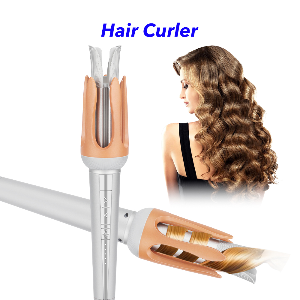 Automatic Ceramic Hair Curler Household Electric Styler Rotating Negative Ions Auto Curling Irons
