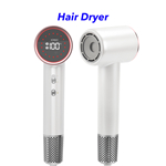 1600W Powerful Fast Drying 110000rpm BLDC Motor High Speed Hair Dryer Negative Ionic Blow Dryer with LED Display