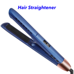 Professional Negative Ion Straightening Curling Flat Iron 110000Rpm High Speed 2 in 1 Hair Straightener and Blow Dryer