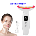 7 Color Led Light Facial And  Handheld Neck Lifting Massager Smart Electric Neck Massager Tool